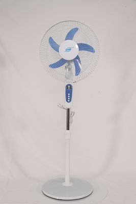 Velocidad fan recargable solar del soporte de 16 pulgadas, fan de tabla solar con el panel