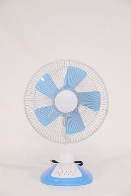 Multicolor solar de la CA DC de la fan de tabla recargable/de la fan de la CA DC del control de velocidad