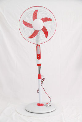 Fan solar de la CA DC del uso de la casa, fan de tabla solar con el plástico del panel ABS/AS/PP