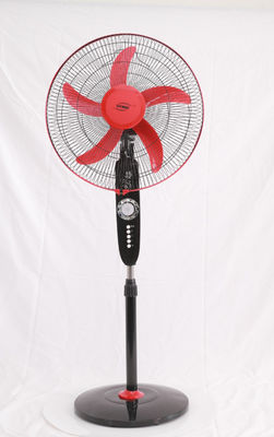 fan de techo solar ajustable de DC de la altura del 1.2m con el motor de cobre